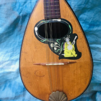 Kapotte mandoline